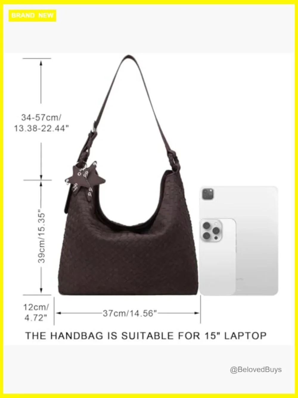 Slouchy Suede Hobo Bag - Top Handle Shoulder Crossbody Tote for Work Travel